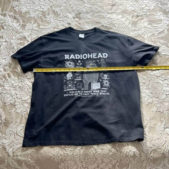 Radiohead Music Band 'Fast-Track Status' T-Shirt! Brand New! - Picture 6 of 16
